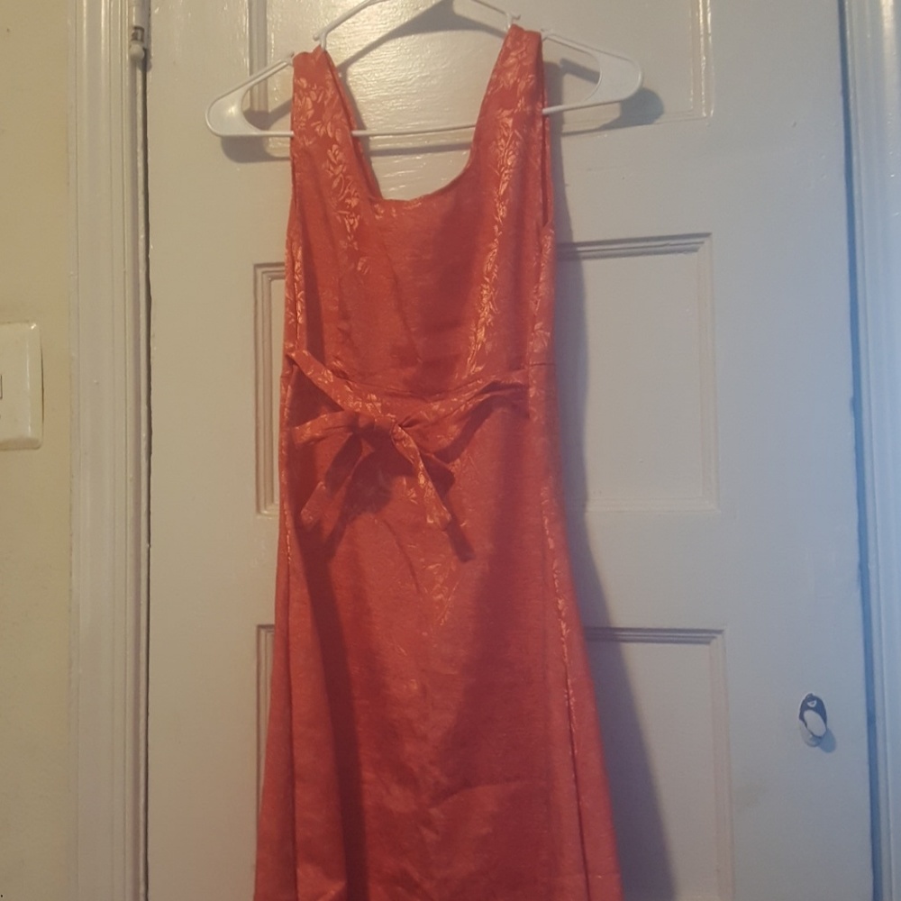 ORANGE DRESS - Picture 3 of 3